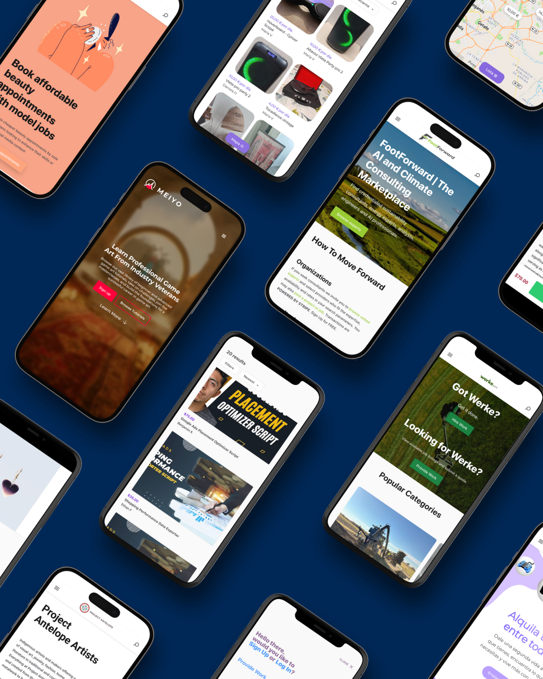 Sharetribe mobile app splash screen
